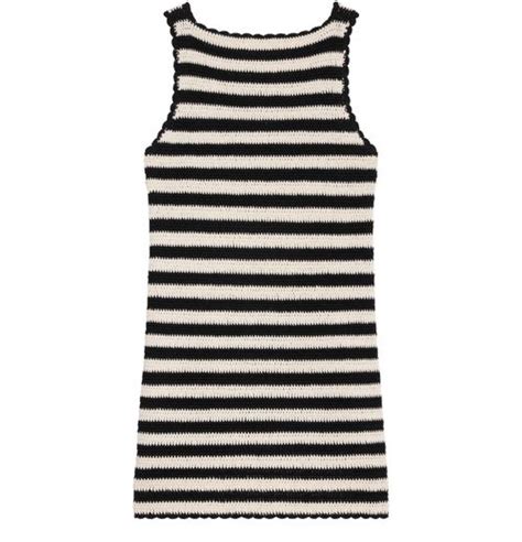 celine striped dress|celine triomphe mini dress.